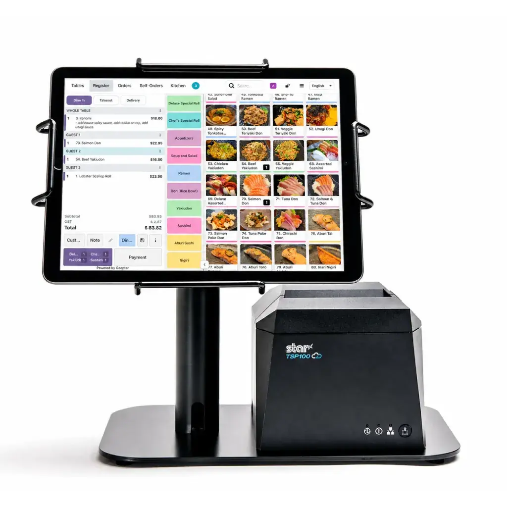Goopter Smart POS iPad with Printer