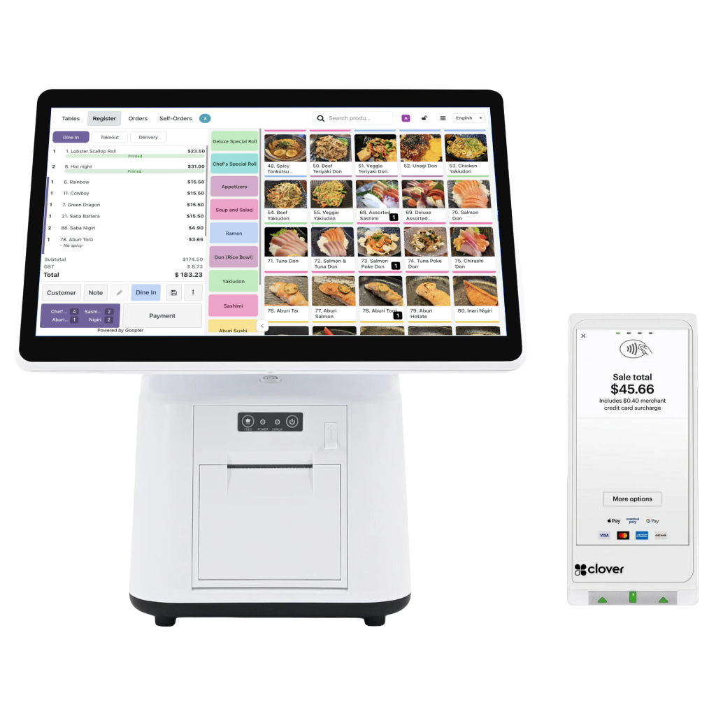 Goopter Smart POS hardware